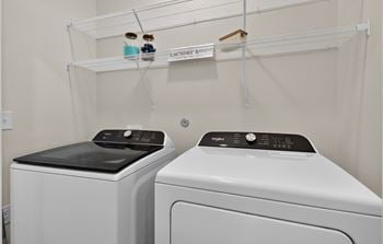In-home full-size washer and dryer